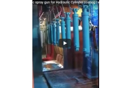 hydraulic cylinder coating |www.hdaspraygun.com